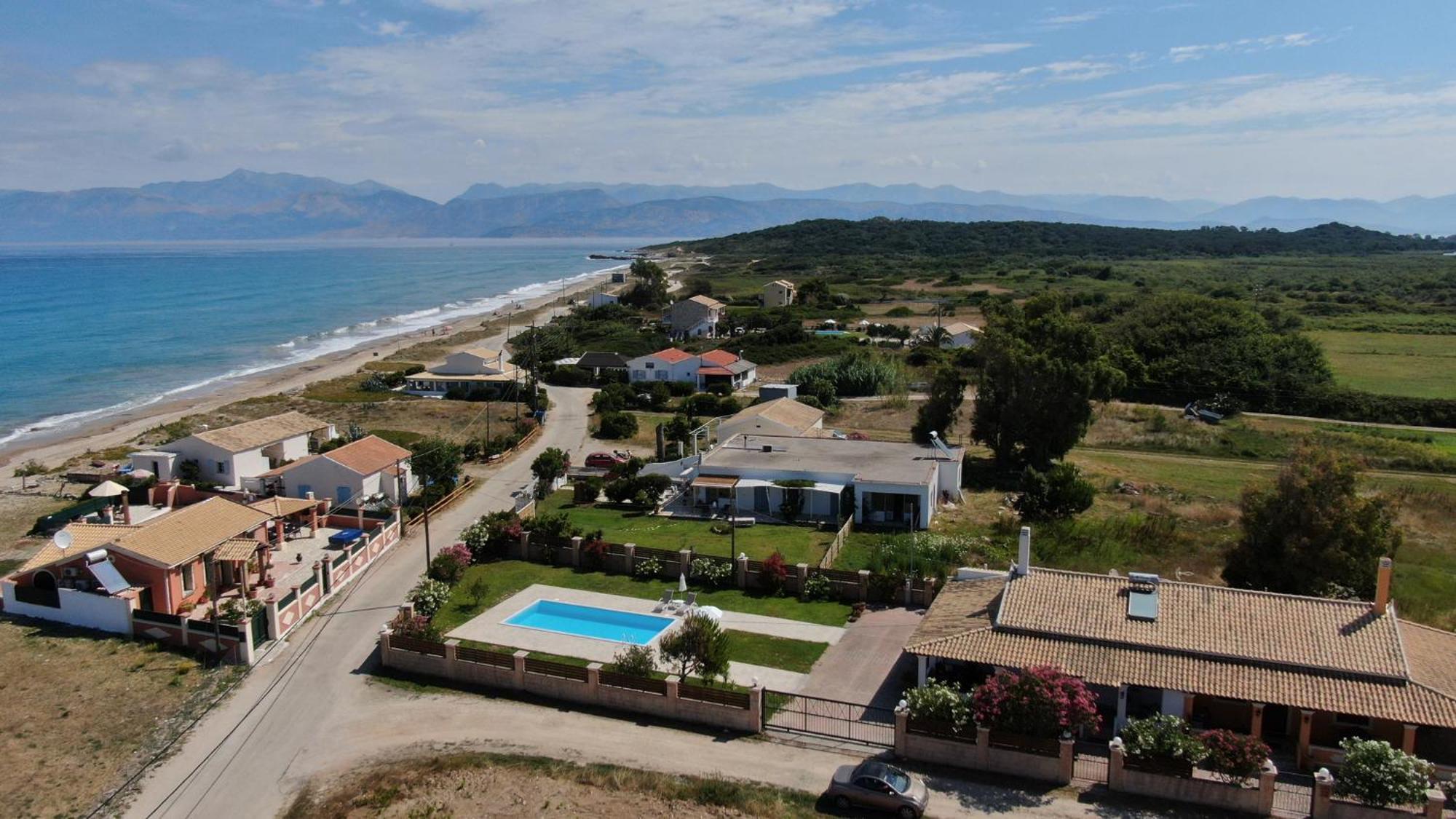 Almyra Beach House Corfu Альмирос-Бич Экстерьер фото